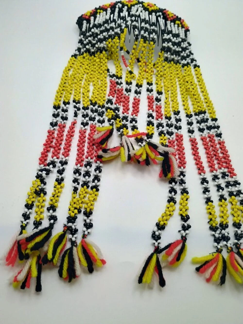 Suwat Tribal Comb Handmade Beads T'boli Tribe